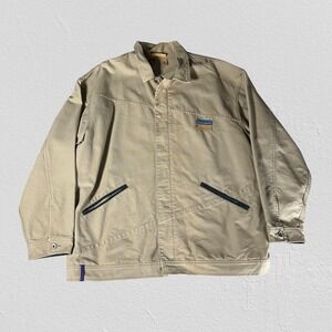 Rocawear Mens 3xl Jacket Khaki Canvas Workwear Type Beige